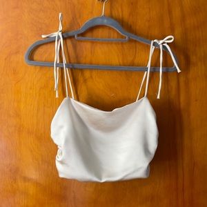 Zara Tie Crop Top Cami